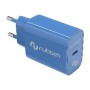 Cargador Pared NUBBEH 1USB-C 25W Azul (NBWALLCHCBL25)