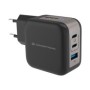 Cargador CONCEPTRONIC USB-A/C 67W Negro (ALTHEA17B)