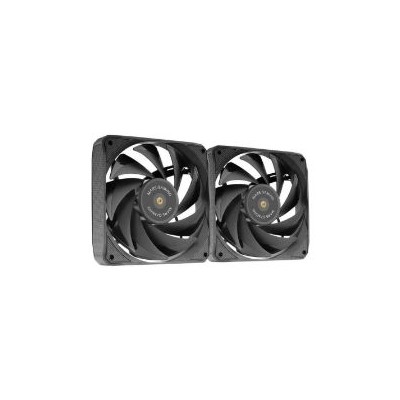 Ventilador Mars Gaming PWM 120mm Negro Kit 2 (MFNCLX2)