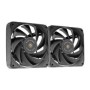 Ventilador Mars Gaming PWM 120mm Negro Kit 2 (MFNCLX2)