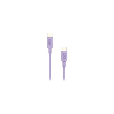 Cable NUBBEH Elisium USB-C/USB-C 1m Lila (NBTCABLCCP1)