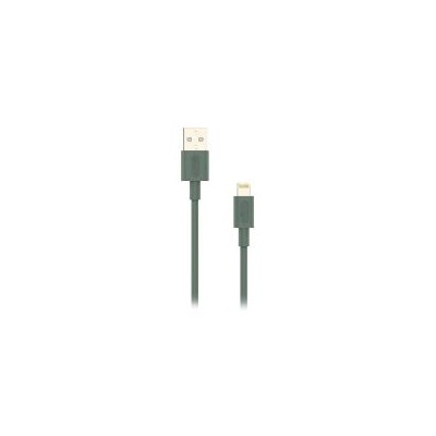 Cable NUBBEH USB-A/Lightning 1m 2A Verde (NBTCABLALG1)