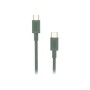 Cable NUBBEH Elisium USB-C/USB-C 1m Verde (NBTCABLCCG1)