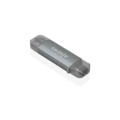 Lector de Tarjetas AISENS USB-A/C 3.0 (ASCR-2AC08-GR)