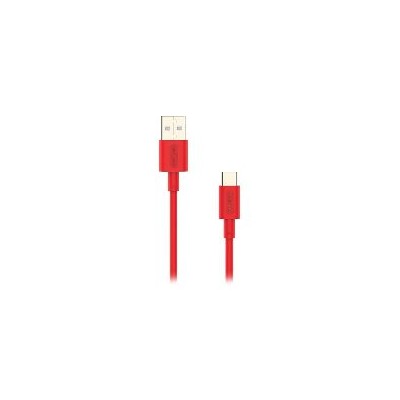 Cable NUBBEH Elisium USB-A/USB-C 1m Rojo (NBTCABLACR1)