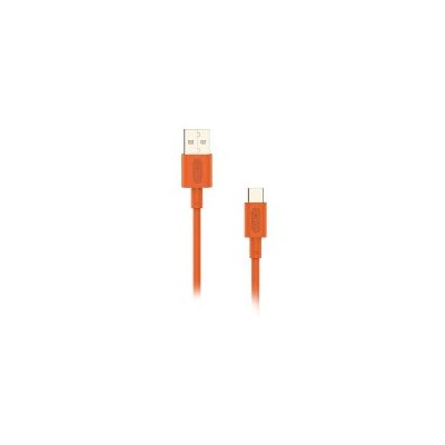 Cable NUBBEH Elisium USB-A/USB-C Naranja (NBTCABLACO1)