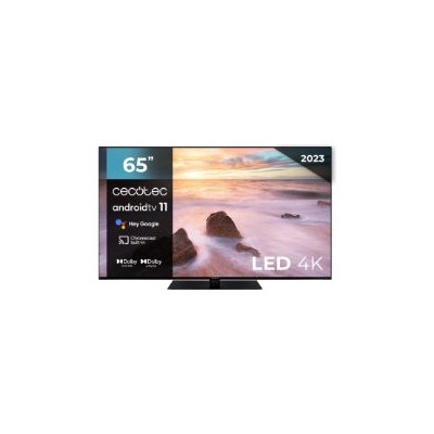 TV CECOTEC ALU20065Z 65" 4K UHD Smart TV Negro (02602)