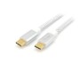 Cable EQUIP USB-C/M a USB-C/M 0.5m 100W Blanco (128355)