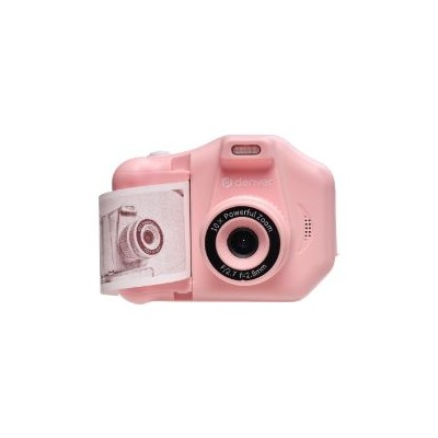 Cámara Digital DENVER 2.8" para Niños Rosa (KPC-1370P)