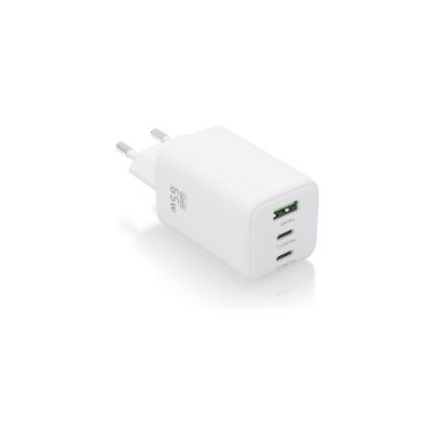 Cargador AISENS USB-A/C 65W Blanco (ASCH-65W3P041-W)