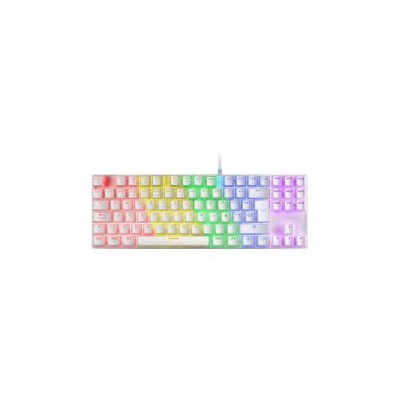 Teclado Mars Gaming USB 1.5m Blanco (MK80WBES)(OUT0383)