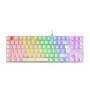 Teclado Mars Gaming USB 1.5m Blanco (MK80WBES)(OUT0383)