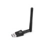 Adaptador LevelOne USB WiFi 2.4GHz Negro (WUA-0617)