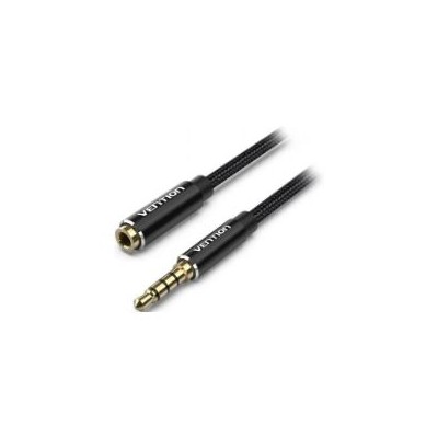 Cable Vention 3.5mm/M a 3.5mm/H 3m Negro (BHCBI)