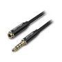 Cable Vention 3.5mm/M a 3.5mm/H 3m Negro (BHCBI)