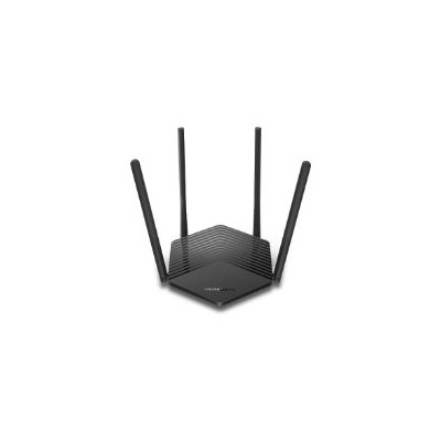 Router Mercusys AX1500 DualBand RJ45 GbE Negro (MR60X)