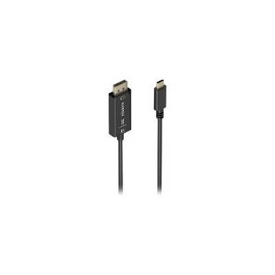 Conversor AISENS USB-C/M a DP/M 1.8m Negro (A109-0879)