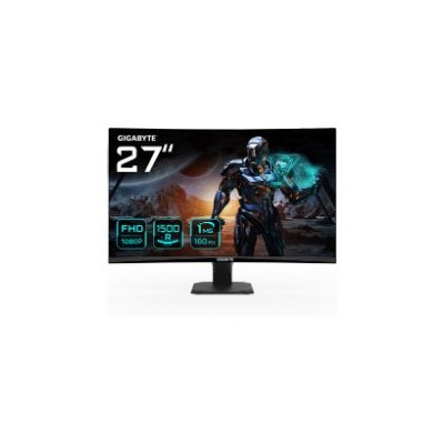 Monitor Gaming GIGABYTE 27" GS27FC VA FHD Curvo Negro