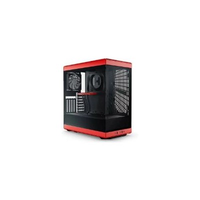 Semitorre HYTE Y40 ATX Rojo (CS-HYTE-Y40-BR)