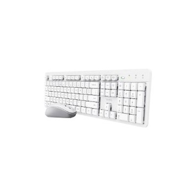 Teclado+Raton TRUST ODY II Wireless Blanco (25467)