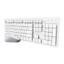 Teclado+Raton TRUST ODY II Wireless Blanco (25467)