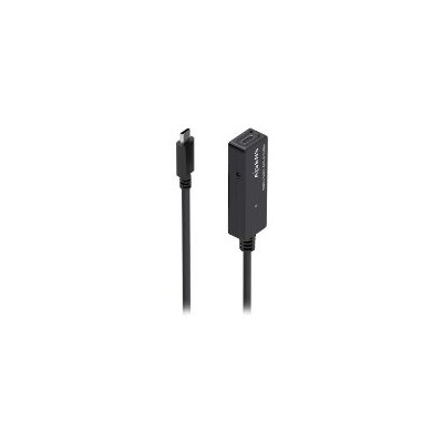 Cable AISENS USB-C/M a USB-C/H 5m Negro (A107-0869)