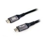 Cable EQUIP USB-C 4.0/M a USB-C/M 1.2m 240W (128381)