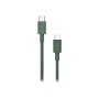 Cable NUBBEH Borealis USB-C/USB-C 1.5m Verde(NBCABLCCG)