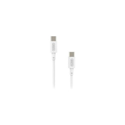 Cable NUBBEH Elisium USB-C/USB-C 1m Blanco(NBTCABLCCW1)