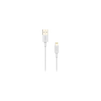 Cable NUBBEH USB-A/Lightning 1m 2A Blanco (NBTCABLALW1)