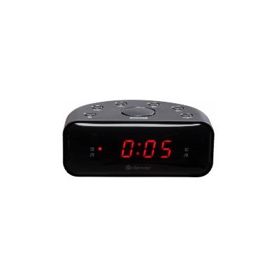 Radio Despertador DENVER Alarma Dual Negro (CR-430MK2)