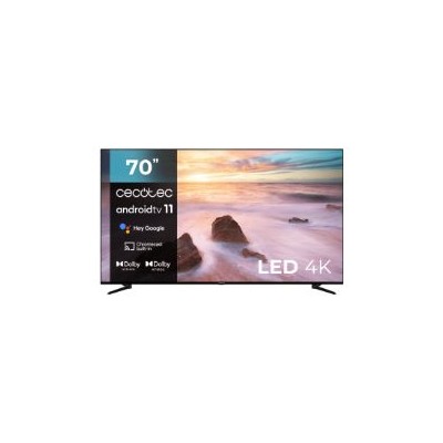 TV CECOTEC ALU20070S 70" LED 4K UHD Negro (02620)