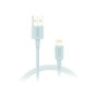 Cable NUBBEH USB-A/Lightning 1m Turquesa (NBTCABLALT1)