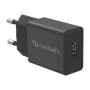 Cargador Pared NUBBEH 1USB-A 10W Negro (NBWALLCHUSBB10)