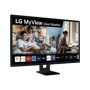 Monitor Smart LG 32" IPS FHD WebOS 23 Negro (32SR50F-B)