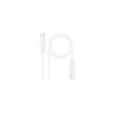 Nanocable USB-C/M/M 1.5m Blanco (10.01.2301-L150-W)