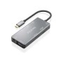 Dock AISENS USB-C a HDMI/USB/PD Gris (ASUC-6P018-GR)