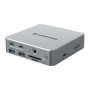 Dock Station CONCEPTRONIC USB-A/C HDMI Plata (DONN25G)