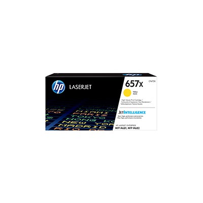 Toner HP LaserJet 657X Amarillo 23000 páginas (CF472X)