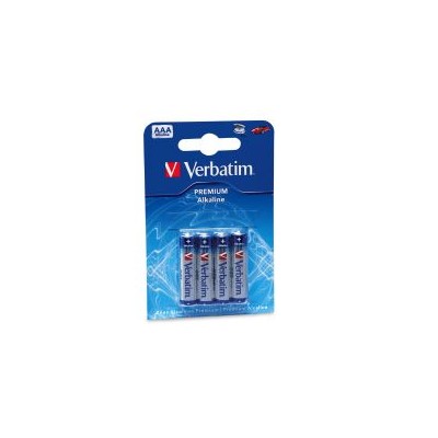 Pilas alcalinas AAA Verbatim (pack 4) (49920)