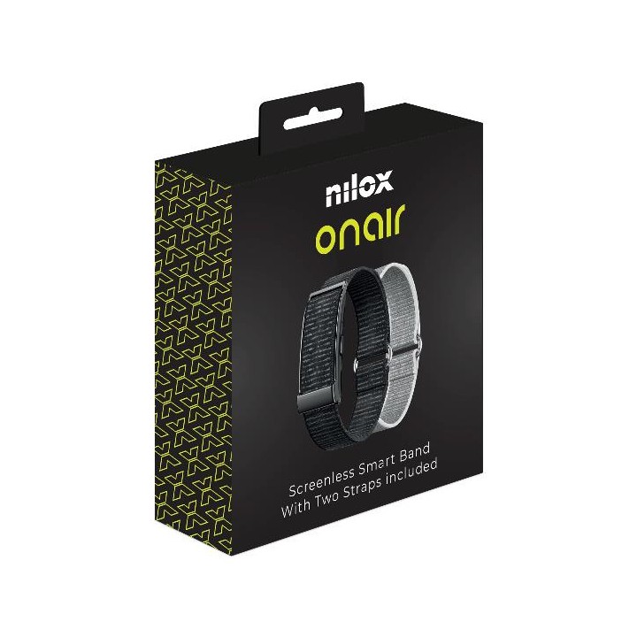 Smartband Nilox Onair Screenless 2 Correas Negro-Gris