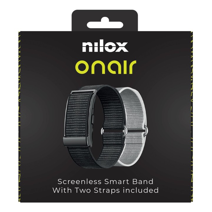 Smartband Nilox Onair Screenless 2 Correas Negro-Gris