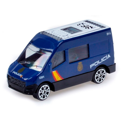 FURGON POLICIA NACIONAL METAL 1:64