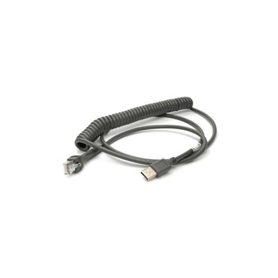 Cable USB Rizado para Honeywell MS-9500 (53-53235-N-3)