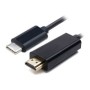 Cable EQUIP USB-C/N a HDMI A/M 1.8m Negro (EQ133466)