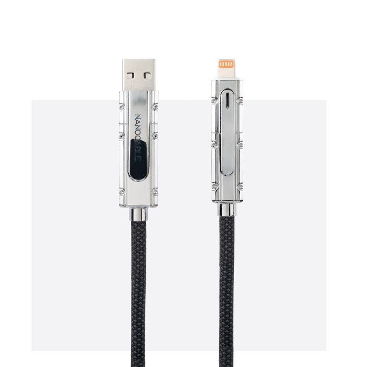 Nanocable USB-C+USB-A a Lightning+USB-C 1m (10.01.2601)