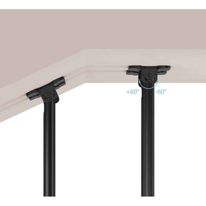 Soporte Techo TooQ 60"-120" Extensible(LPCE11120TSLI-B)