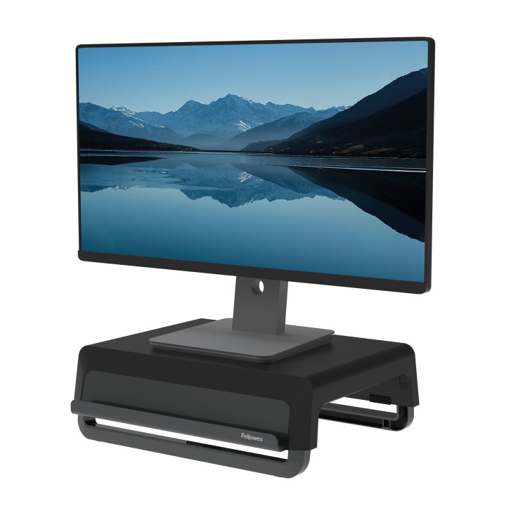 Soporte Elevador Fellowes Monitor Negro (100016560)