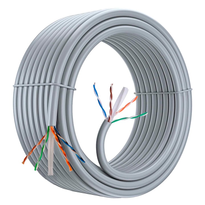 Cable Red Aiten Data Cat6 UTP 100m Gris (AI80.06.100)