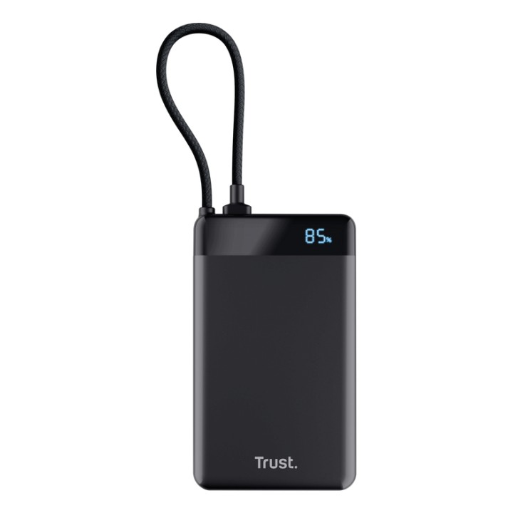 PowerBank Trust Fiera 10000mAh con cable fijo (25880)